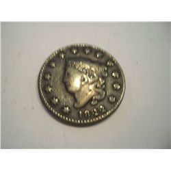 1822 Matron Head Large Penny