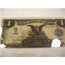 1899 $1 Black Eagle Silver Certificate