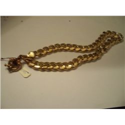 18K Gold Plated Pocket Watch Chain