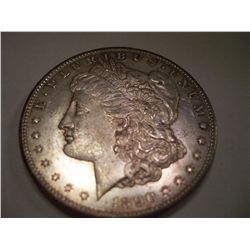 1890-Carson City Morgan Silver Dollar, MS-63