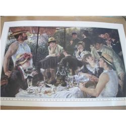 Pierre Auguste Renoir "Le Dejeuner des Cantoniers" Lithograph