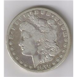 1879 Carson City Silver Morgan Dollar, F