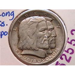 1936 Long Island XF40 Silver Commemorative Half Dollar