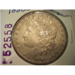 1880-S Morgan Silver Dollar, XF-40
