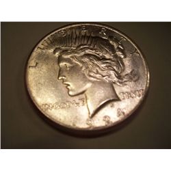1924-S Silver Peace Dollar, MS-62