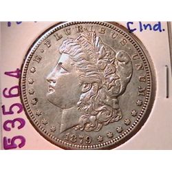 1879-O Morgan Dollar AU50