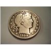 Image 1 : 1909-S Barber Silver Half Dollar