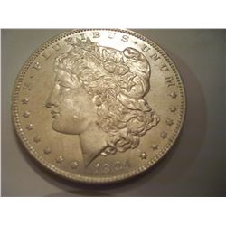 1904-O Brilliant Uncirculated Silver Morgan Dollar