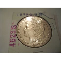 1899-S Morgan Silver Dollar, VF-20