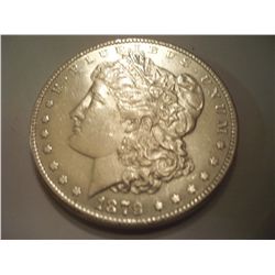 1879  Silver Morgan Dollar, BU+