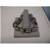 Image 2 : Mens Sterling Silver Bracelet, 85.2 Grams