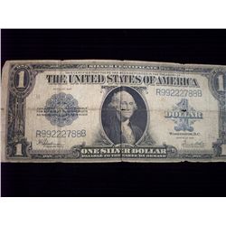 1923 Large Bill $1 Silver Certificate