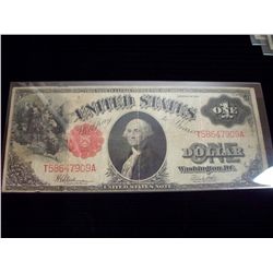 1917 $1 Legal Tender, Red Seal Note