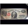 Image 1 : 1917 $1 Legal Tender, Red Seal Note