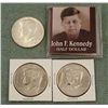 Image 1 : Three GEM UNC Kennedy Halves 1968-D 2011-P and D Coin