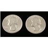 Image 1 : 2 GEM Uncirculated 1943 and 1944 Washington Quarters