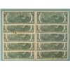 Image 2 : 10 1976 $2 Dollar Bills Notes Mint Mark L San Francisco