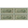 Image 2 : 4) 2003 A Consec # Two Dollar Bills $2 Notes J Mint  CU