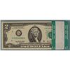 Image 1 : 100 Consecutive $2 Chicago Bank Wrapped Notes 2003 A CU