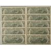 Image 2 : 10) 1976 $2 Notes A Mint Mark Boston- Nice Bills