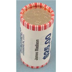 1 Bank Wrapped Roll 2007 D Madison Presidential Dollars