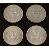 Image 2 : 4 Diff Date Kennedy UNC Silver 40% Coins 1966-1969-D