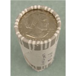 1979-D Wrapped Susan B. Anthony Unc Dollar Roll Toned