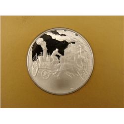 Silver Comemorative Coin New Zealand Fire Fighting 1977