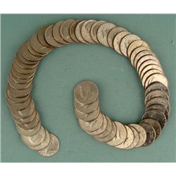 57 Diff Kennedy Halves Half Dollars 1971-2001 Many UNC