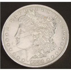 Nice Grade 1884-O Morgan Silver Dollar