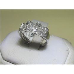 All Diamonds .41 Carat 14K White Gold Ring Size 7 1/4