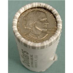 1979-P Susan B. Anthony Dollar Wrapped Roll -UNC Toned