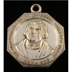 Martin Luther's Birth Silver Medal 450th Year