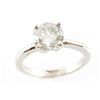 Image 2 : 2.15 ct Round cut Diamond Solitaire Ring,  H-K, SI-I