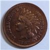 Image 1 : 1867 Indian penny  AU