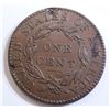 Image 2 : 1819/18 large penny avg  AU  RARE