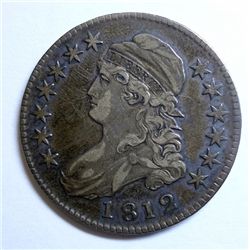 1812  Bust half $  XF-- XF GS bid = $225
