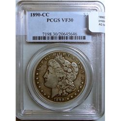 1890CC  Morgan $ PCGS30