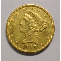 1906D $5 GOLD