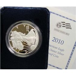 2010 Proof American Silver Eagle.