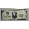 Image 1 : 1929 $20 National currency   VF/XF Galena KS