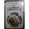 Image 1 : 1921 Peace $ NGC64--- MS64 GS bid = $600