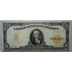 1907 $10 Gold certificate  XF