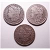 Image 1 : 2  1890CC Morgan $ solid VF;also an 1891CC VG