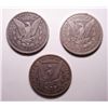 Image 2 : 2  1890CC Morgan $ solid VF;also an 1891CC VG