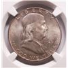 Image 2 : 1953D Franklin half $  NGC63FBL