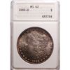 Image 1 : 1888O Morgan $ ANACS62 Rainbow toning