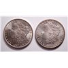Image 1 : 1887 and 1901 Morgan $  MS63