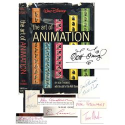 Walt Disney ''Animation'' Signed Book