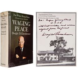 Eisenhower Signed Memoir